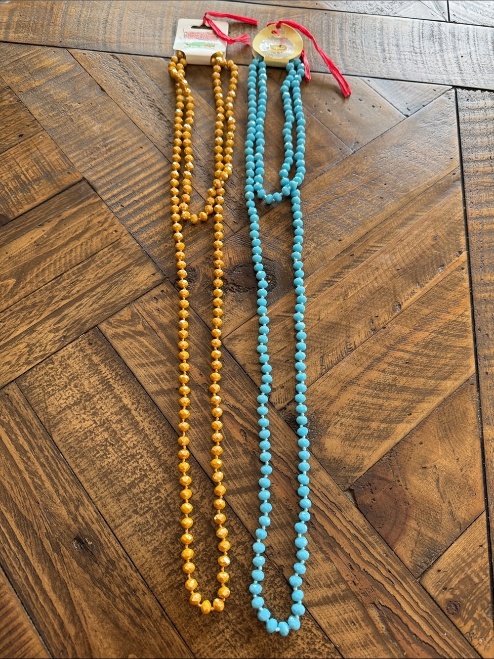 Grace & Emma 56 in. Beaded Necklace NWT - Picture 2 of 3